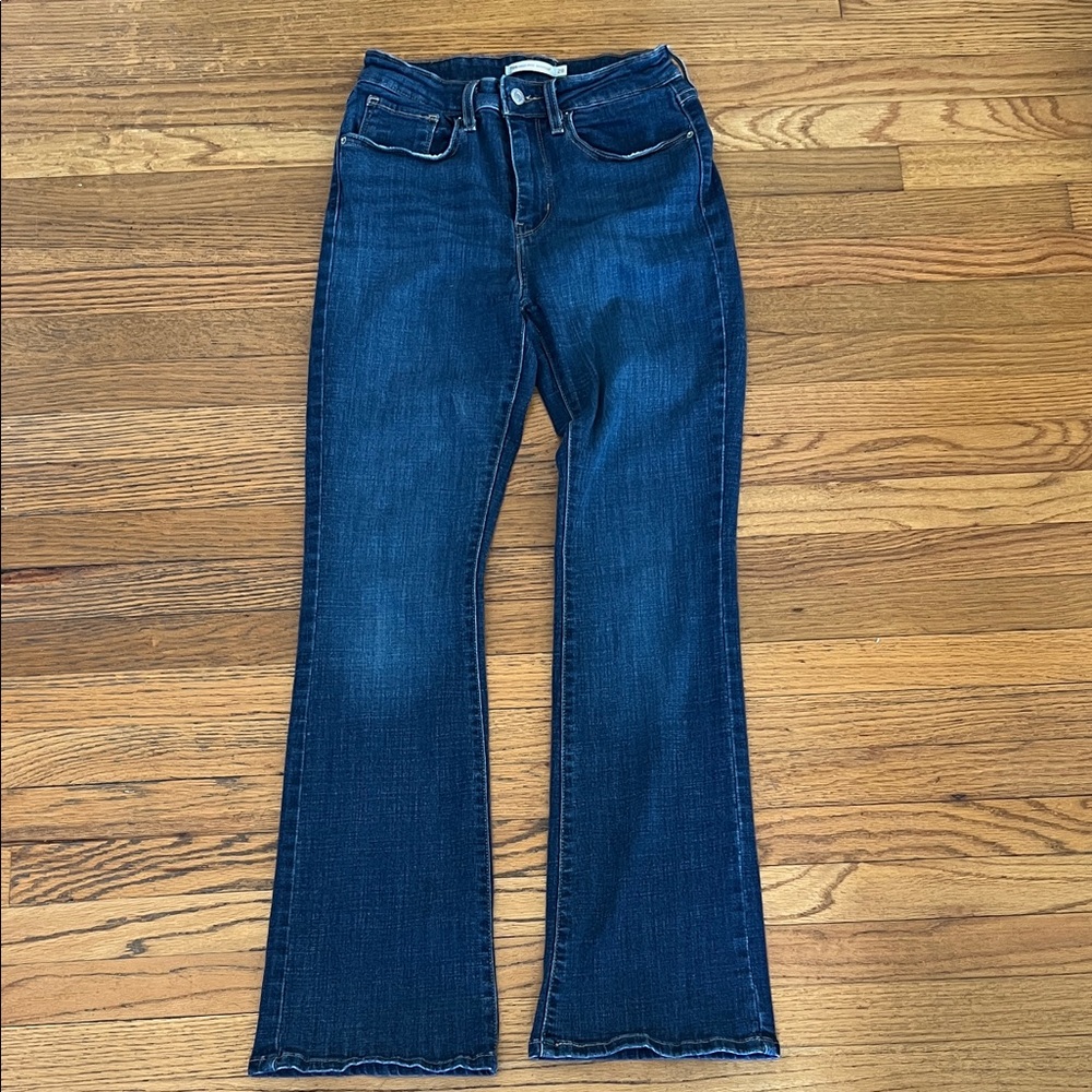 Levi's Dark Blue Boot Cut Jeans